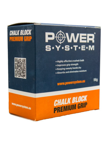 Power System Gym Chalk Block магнезиево кубче 56 гр.