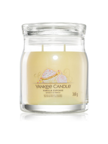 Yankee Candle Vanilla Cupcake ароматна свещ Signature 368 гр.