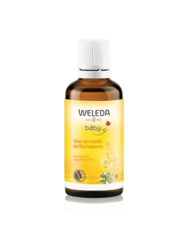 Weleda Baby олио за масаж на коремчето, за кърмачета. 50 мл.