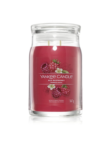 Yankee Candle Red Raspberry ароматна свещ Signature 567 гр.
