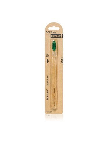 SOFTdent Bamboo Soft бамбукова четка за зъби 1 бр.