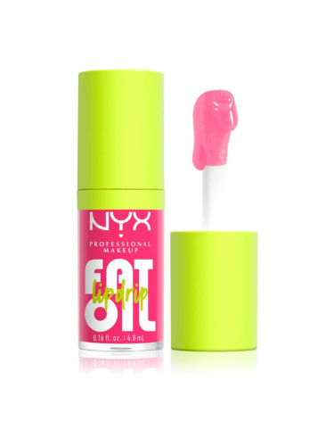 NYX Professional Makeup Fat Oil Lip Drip масло от нар цвят 02 Missed Call 4,8 мл.