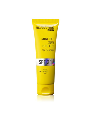 Revolution Skincare Sun Protect Mineral минерален защитен крем за чувствителна кожа SPF 30 50 мл.