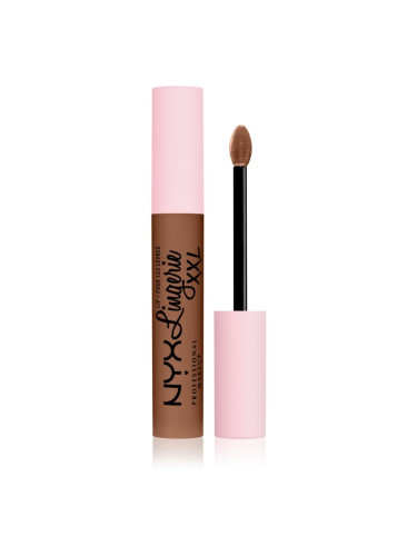 NYX Professional Makeup Lip Lingerie XXL течно червило с матиращ завършек цвят 29 - Hot Caramelo 4 мл.