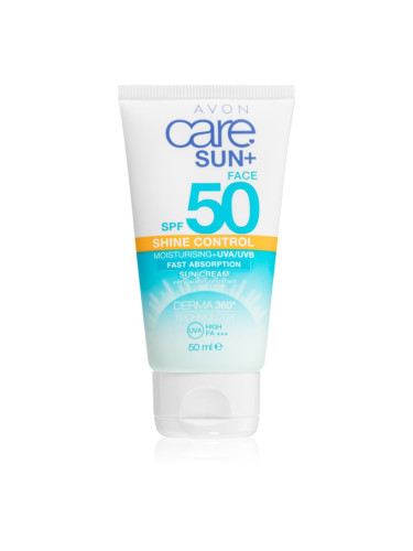 Avon Care Sun + матов крем за тен SPF 50 50 мл.