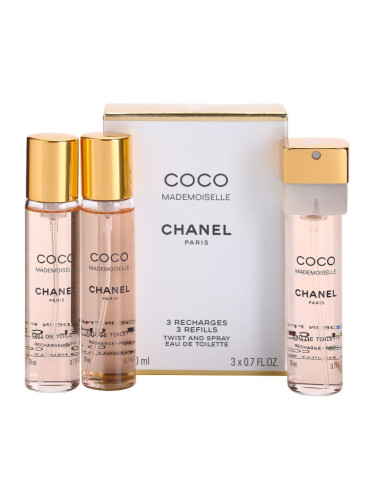 Chanel Coco Mademoiselle тоалетна вода за жени 3x20 мл.