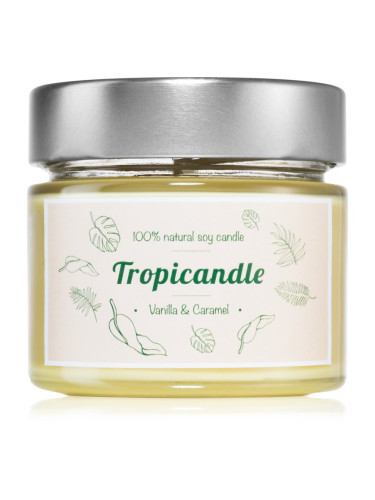 Tropicandle Vanilla & Caramel ароматна свещ 150 мл.