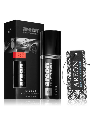 Areon Parfume Silver aроматизатор за автомобил 50 мл.