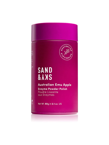 Sand & Sky Australian Emu Apple Enzyme Powder Polish ензиматичен пилинг за освежаване и изглаждане на кожата 60 гр.