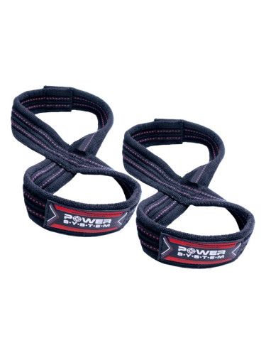 Power System Figure 8 Straps фитнес фитили боя Red L/XL 2 бр.