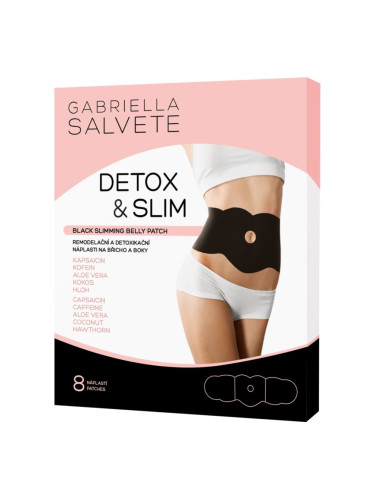 Gabriella Salvete Belly Patch Detox Slimming ремоделираща лепенка за корем и хълбоци 8 бр.