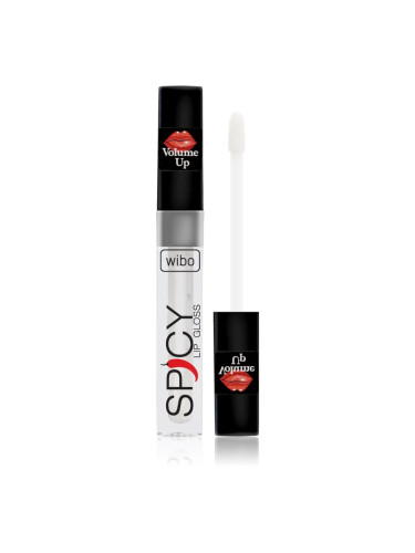 Wibo Lip Gloss Spicy блясък за устни за по-голям обем 21 3 мл.