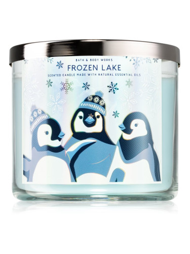 Bath & Body Works Frozen Lake ароматна свещ IV. 411 гр.