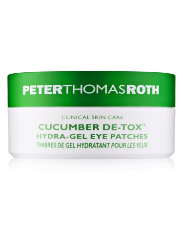 Peter Thomas Roth Cucumber De-Tox Hydra-Gel Eye Patches хидратираща гел маска за очи 30 Pairs 60 бр.