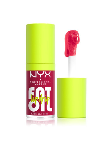 NYX Professional Makeup Fat Oil Lip Drip масло от нар цвят 05 Newsfeed 4,8 мл.