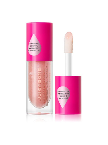 Makeup Revolution Juicy Bomb хидратиращ блясък за устни цвят Watermelon 4,6 гр.