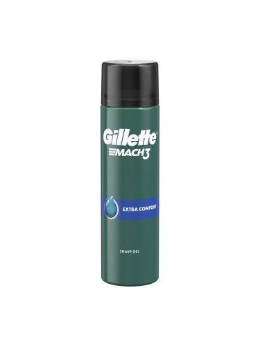Gillette Mach3 Extra Comfort Гел за бръснене за мъже 200 ml