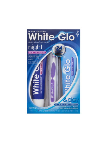 White Glo Night & Day Toothpaste Паста за зъби Комплект