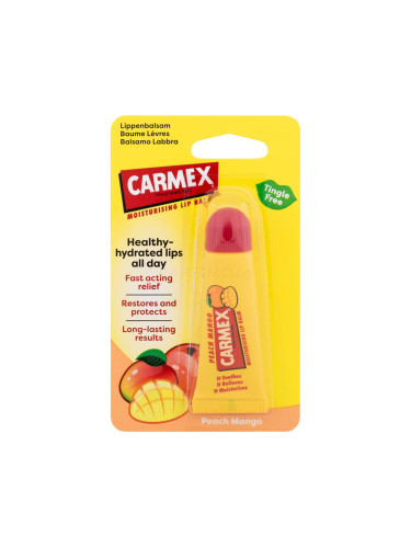 Carmex Peach Mango Балсам за устни за жени 10 гр