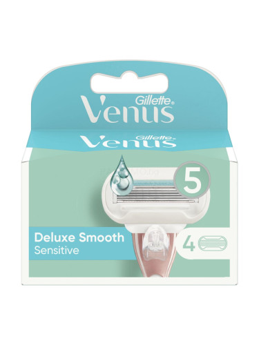 Gillette Venus Deluxe Smooth Sensitive Резервни ножчета за жени Комплект