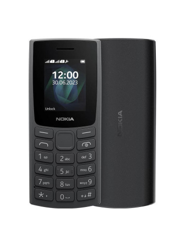 Мобилен телефон Nokia 105 2023, Черен