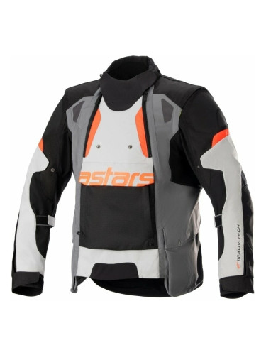 Alpinestars Halo Drystar Jacket Dark Gray/Ice Gray/Black 2XL Текстилно яке