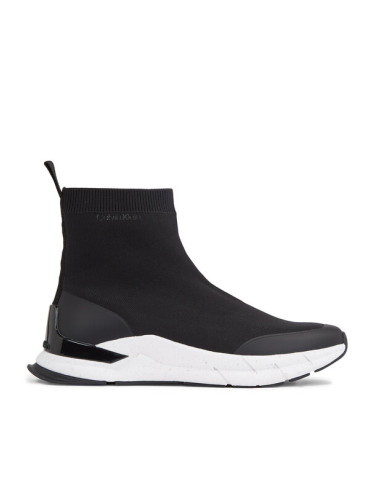 Calvin Klein Сникърси Sockboot Runner HM0HM01241 Черен