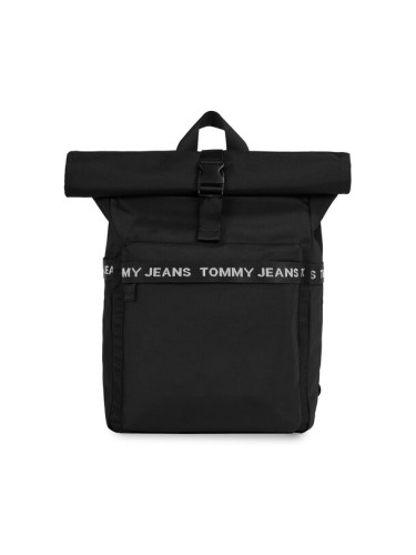 Tommy Jeans Раница Tjm Essential Rolltop Bp AM0AM11176 Черен