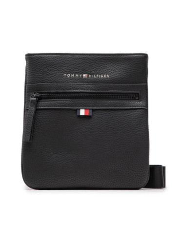 Tommy Hilfiger Мъжка чантичка Essential Pu Mini Crossover AM0AM09505 Черен