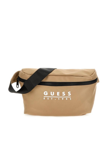 Guess Чанта за кръст Nola Mini Bags HMVENE P3331 Бежов