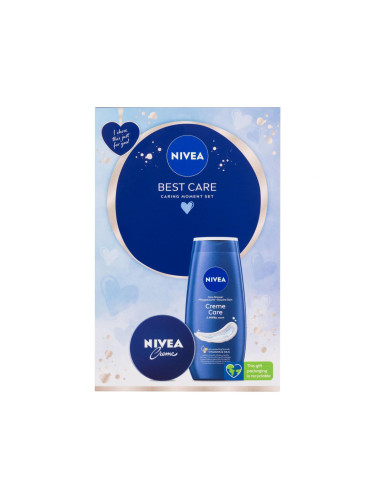 Nivea Creme Care Подаръчен комплект душ гел Creme Care 250 ml + универсален крем Creme 75 ml