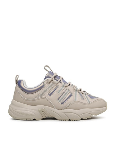 Calvin Klein Сникърси Retro Tennis Laceup YW0YW01044 Бежов