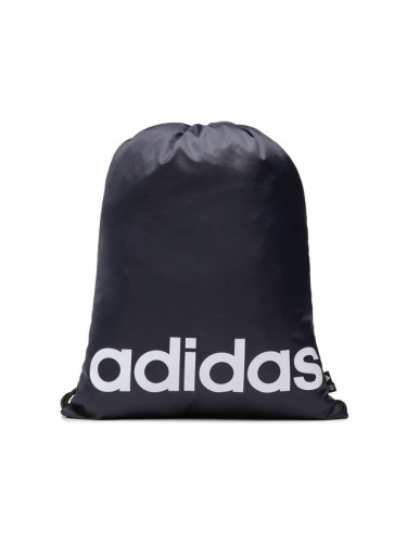 adidas Торба Linear Gymsack HR5356 Тъмносин