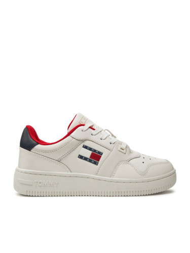 Tommy Jeans Сникърси Tjw Retro Basket EN0EN02206 Екрю