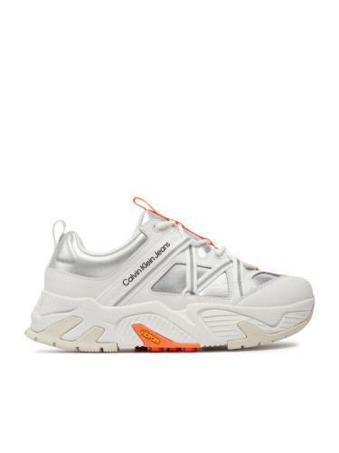 Calvin Klein Jeans Сникърси Chunky Runner Vibram Refl YM0YM00717 Бял