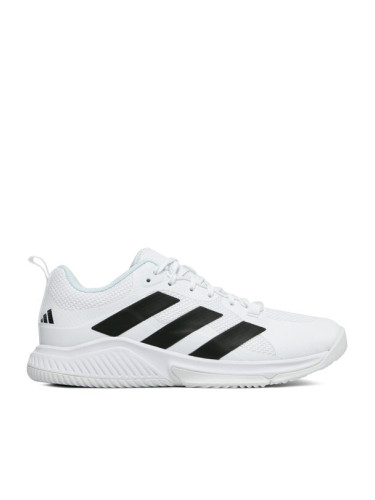 adidas Обувки за зала Court Team Bounce 2.0 Shoes HR1239 Бял