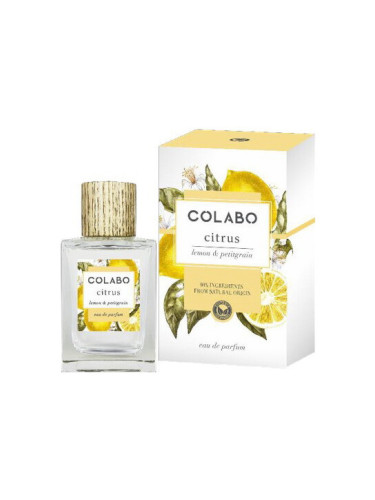 COLABO CITRUS Парфюм 90% нат. състав- Лимон и Петигрен 100мл