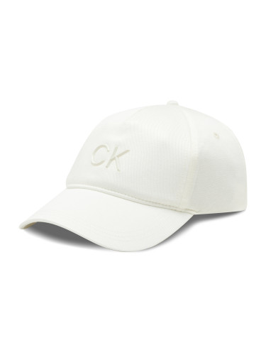 Шапка с козирка Calvin Klein K60K610996 Бял