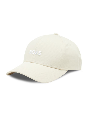 Шапка с козирка Boss Zed 50495121 Бял