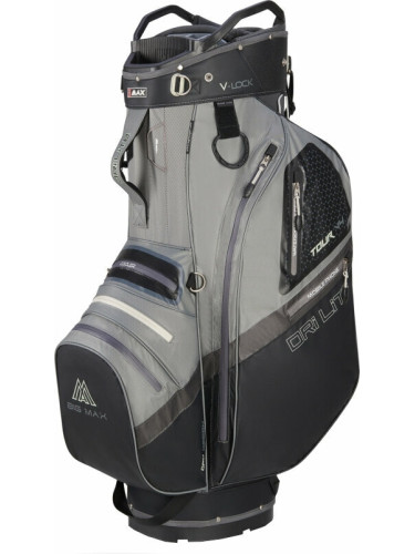 Big Max Dri Lite V-4 Cart Bag Grey/Black Чантa за голф