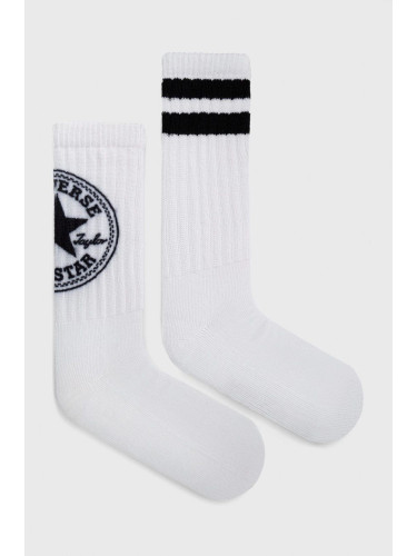 Чорапи Converse 2 чифта в бяло