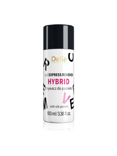 Delia Cosmetics Nail Express HYBRID лакочистител 100 мл.