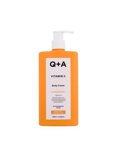 Q+A Vitamin C Body Cream Крем за тяло за жени 250 ml