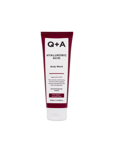 Q+A Hyaluronic Acid Body Wash Душ гел за жени 250 ml