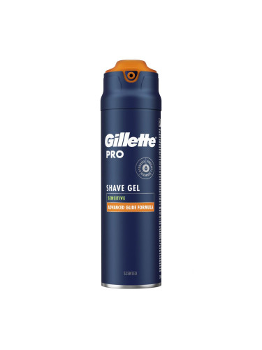 Gillette Pro Sensitive Shave Gel Гел за бръснене за мъже 200 ml