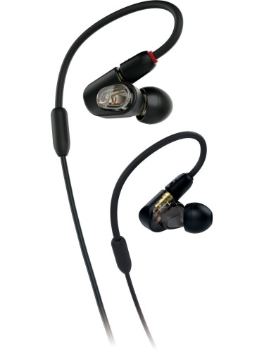 Audio-Technica ATH-E50 Black Ухото Loop слушалки