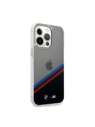 Поликарбонатен гръб BMW M Tricolor Stripes за Iphone 13, BMHCP13MMHLPK