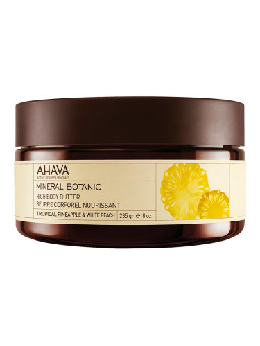 AHAVA Mineral Botanic Body Butter Pineapple & Peach Масло за тяло дамски 235gr