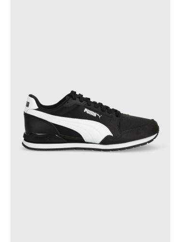 Детски маратонки Puma ST Runner v3 Mesh Jr в черно