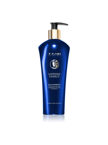T-LAB Professional Sapphire Energy подсилващ и ревитализиращ шампоан за уморена коса без блясък 300 мл.